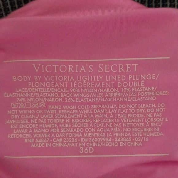 4 for $25- Victoria's Secret Body Ombre Lace Bra - Picture 3 of 3